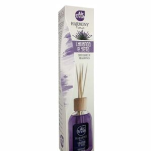 Dišava za prostor s palčkami – sivka in svila, 100 ml